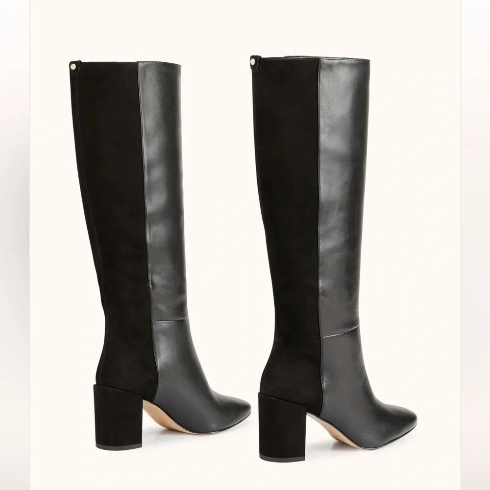 Sleek Black Over the Knee Boots